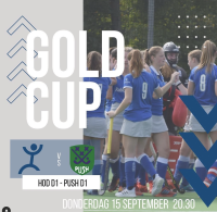 GOLD CUP: HOD D1 - Push D1 Nieuws afbeelding